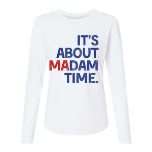 ItS About Madam Time Womens Cotton Relaxed Long Sleeve T-Shirt