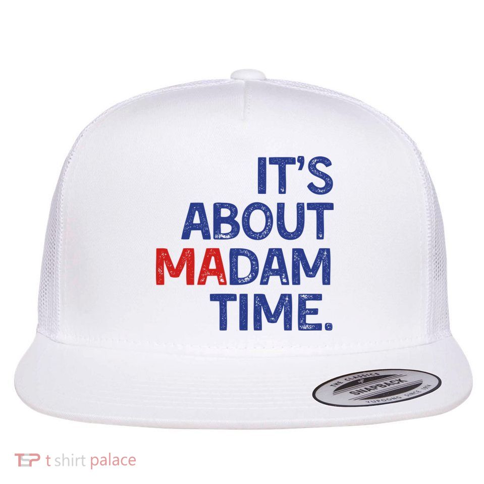 ItS About Madam Time Flatbill Hat
