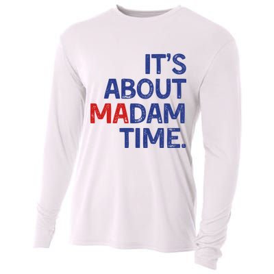 ItS About Madam Time Cooling Performance Long Sleeve Crew
