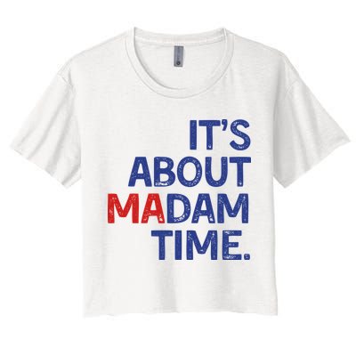 ItS About Madam Time Crop Top