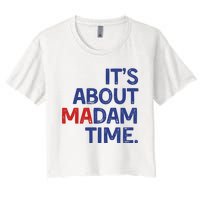 ItS About Madam Time Women's Crop Top Tee