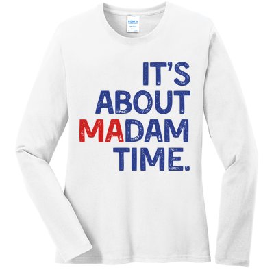 ItS About Madam Time Ladies Long Sleeve Shirt