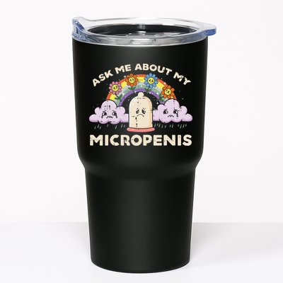 Inappropriate Ask Me About My Micro Funny Humor Joke Gag Gift Tumbler