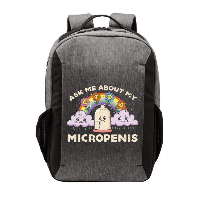 Inappropriate Ask Me About My Micro Funny Humor Joke Gag Gift Vector Backpack
