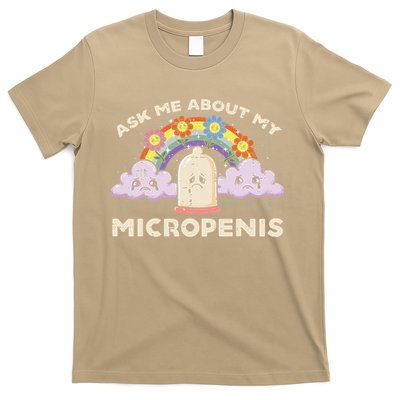 Inappropriate Ask Me About My Micro Funny Humor Joke Gag Gift T-Shirt