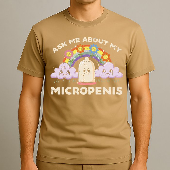 Inappropriate Ask Me About My Micro Funny Humor Joke Gag Gift T-Shirt