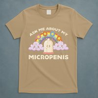 Inappropriate Ask Me About My Micro Funny Humor Joke Gag Gift T-Shirt