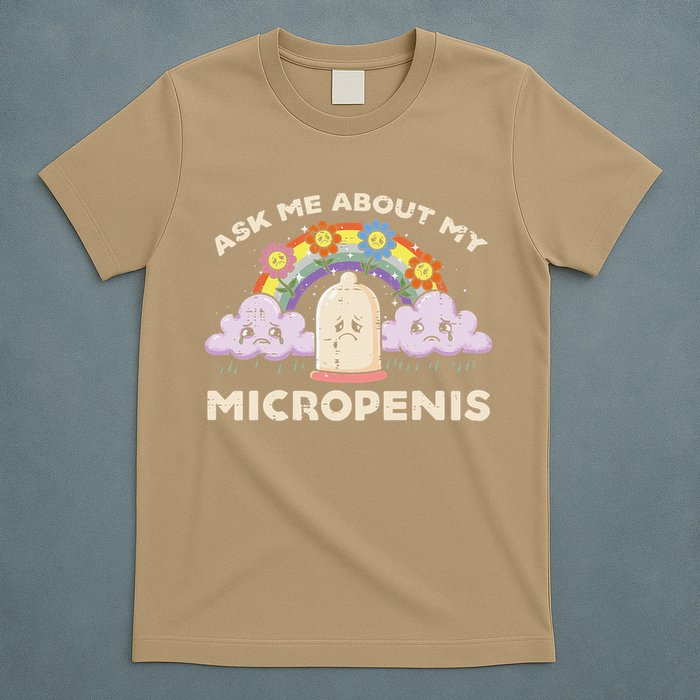 Inappropriate Ask Me About My Micro Funny Humor Joke Gag Gift T-Shirt