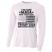 I Am More Maga Now Than Ever Trump 2024 You Missed Trump Cooling Performance Long Sleeve Crew