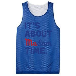 ItS About Madam Time Madam Kamala Harris 2024 Election Funny Gift Mesh Reversible Basketball Jersey Tank