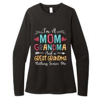 I'm A Mom Grandma And A Great Grandma Nothing Scares Me Womens CVC Long Sleeve Shirt