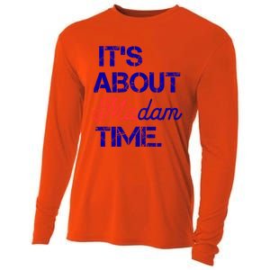 ItS About Madam Time Gift Cooling Performance Long Sleeve Crew