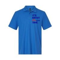 ItS About Madam Time Gift Softstyle Adult Sport Polo