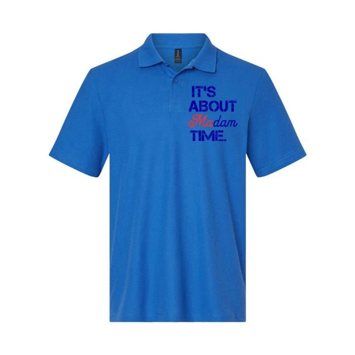 ItS About Madam Time Gift Softstyle Adult Sport Polo