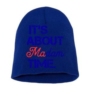 ItS About Madam Time Gift Short Acrylic Beanie