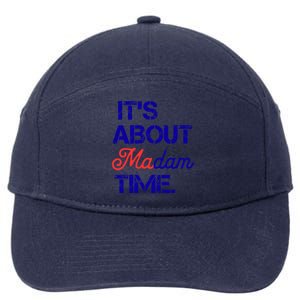 ItS About Madam Time Gift 7-Panel Snapback Hat