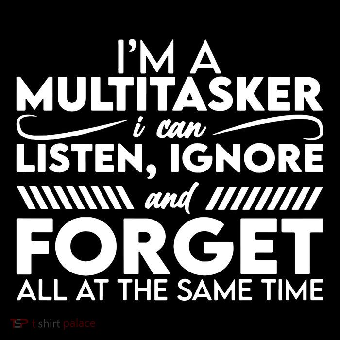 Im A Multitasker 7-Panel Snapback Hat