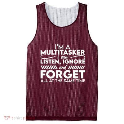 Im A Multitasker Mesh Reversible Basketball Jersey Tank