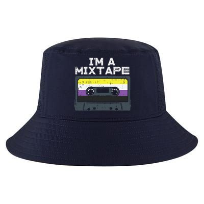 Im A Mixtape Cassette Lgbtq Flag Genderqueer Cool Comfort Performance Bucket Hat