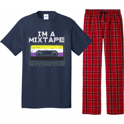 Im A Mixtape Cassette Lgbtq Flag Genderqueer Pajama Set