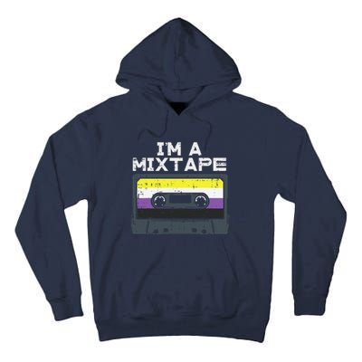 Im A Mixtape Cassette Lgbtq Flag Genderqueer Tall Hoodie