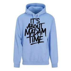 ItS About Madam Time Gift Unisex Surf Hoodie