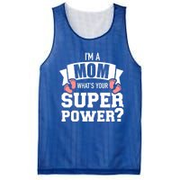 I'm A Mom What's Your Superpower Gift Mesh Reversible Basketball Jersey Tank