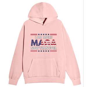 I Am More Maga Now Than Ever Trump Supporters American Urban Pullover Hoodie