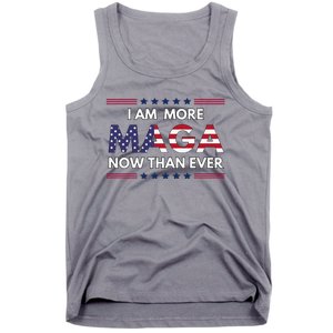 I Am More Maga Now Than Ever Trump Supporters American Tank Top