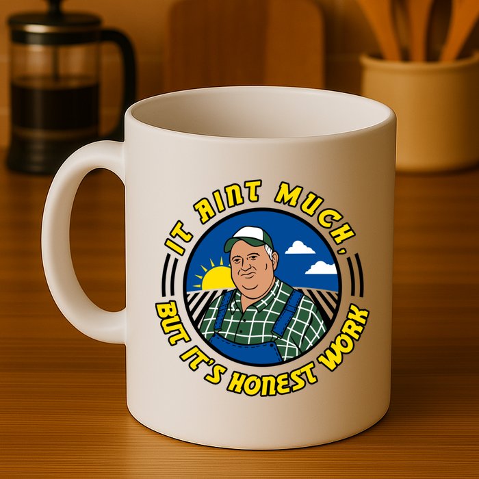It Ain’t Much But It’s Honest Work Mug