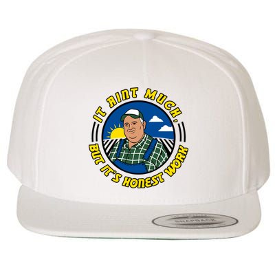 It Ain’t Much But It’s Honest Work Wool Snapback Cap