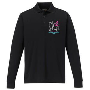 ItS A Mother Daughter Trip Cruise Performance Long Sleeve Polo