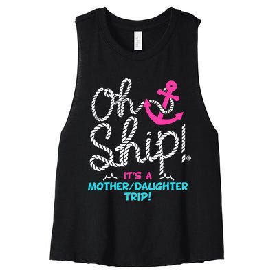 ItS A Mother Daughter Trip Cruise Women's Racerback Cropped Tank