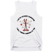 I Am My FatherS Daughter I Will Throw A Wrench At You Tank Top