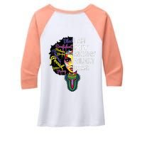 I Am My Ancestors Wildest Dreams Black History Month Women's Tri-Blend 3/4-Sleeve Raglan Shirt