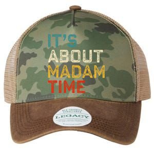 Its About Madam Time Kamala Harris 2024 President Women Gift Legacy Tie Dye Trucker Hat