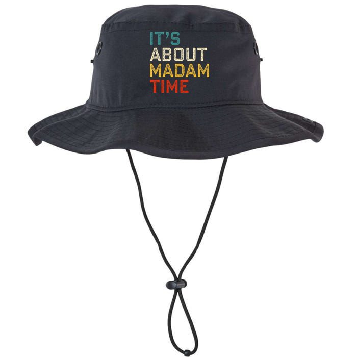 Its About Madam Time Kamala Harris 2024 President Women Gift Legacy Cool Fit Booney Bucket Hat