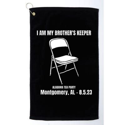 I Am My Brothers Keeper Montgomery Brawl Alabama Tea Party Platinum Collection Golf Towel