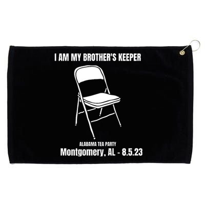 I Am My Brothers Keeper Montgomery Brawl Alabama Tea Party Grommeted Golf Towel