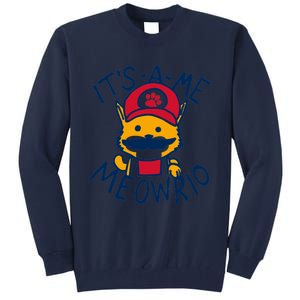 It's A Me Meowrio ,Funny Cat Lover Tall Sweatshirt