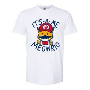 It's A Me Meowrio ,Funny Cat Lover Softstyle CVC T-Shirt