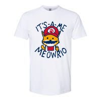 It's A Me Meowrio ,Funny Cat Lover Softstyle CVC T-Shirt