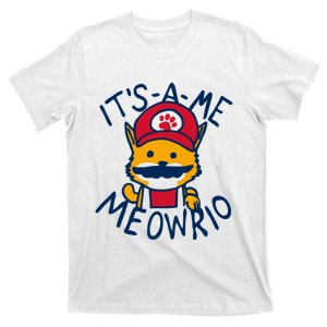 It's A Me Meowrio ,Funny Cat Lover T-Shirt