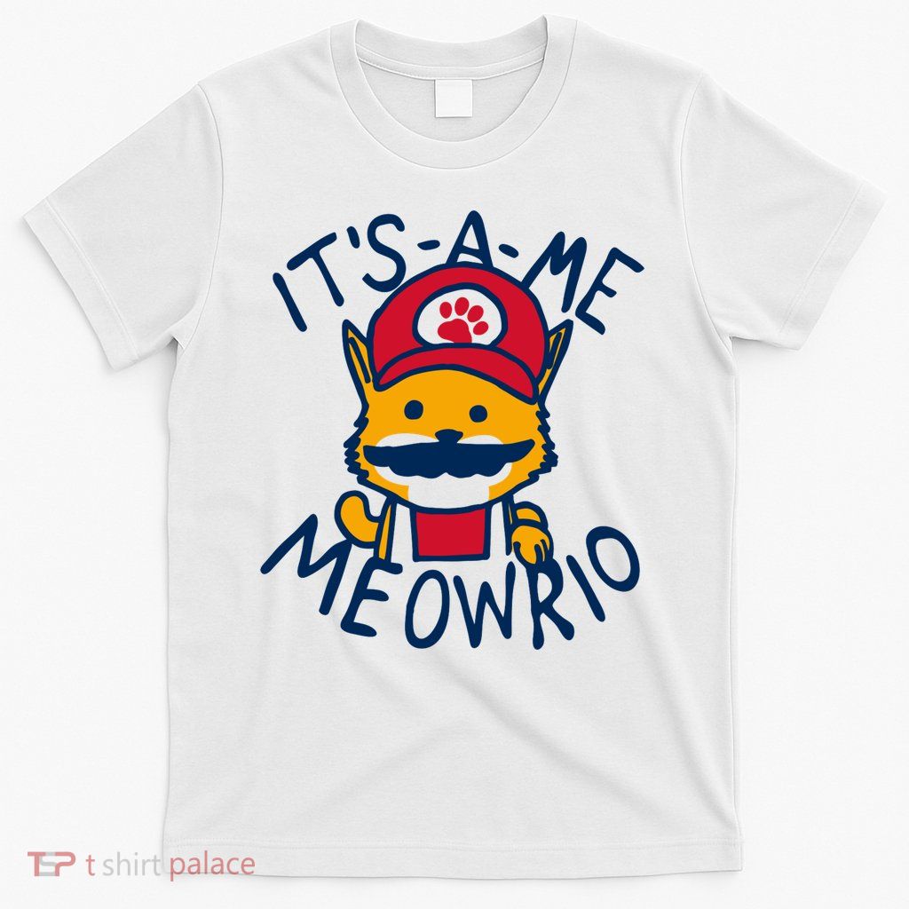 It's A Me Meowrio ,Funny Cat Lover T-Shirt