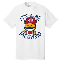 It's A Me Meowrio ,Funny Cat Lover Tall T-Shirt