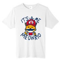 It's A Me Meowrio ,Funny Cat Lover Tall Fusion ChromaSoft Performance T-Shirt