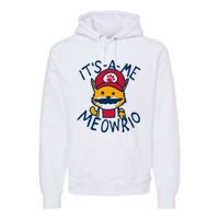 It's A Me Meowrio ,Funny Cat Lover Premium Hoodie