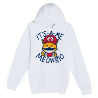 It's A Me Meowrio ,Funny Cat Lover Premium Pullover Hoodie