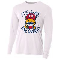 It's A Me Meowrio ,Funny Cat Lover Cooling Performance Long Sleeve Crew