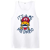 It's A Me Meowrio ,Funny Cat Lover PosiCharge Competitor Tank